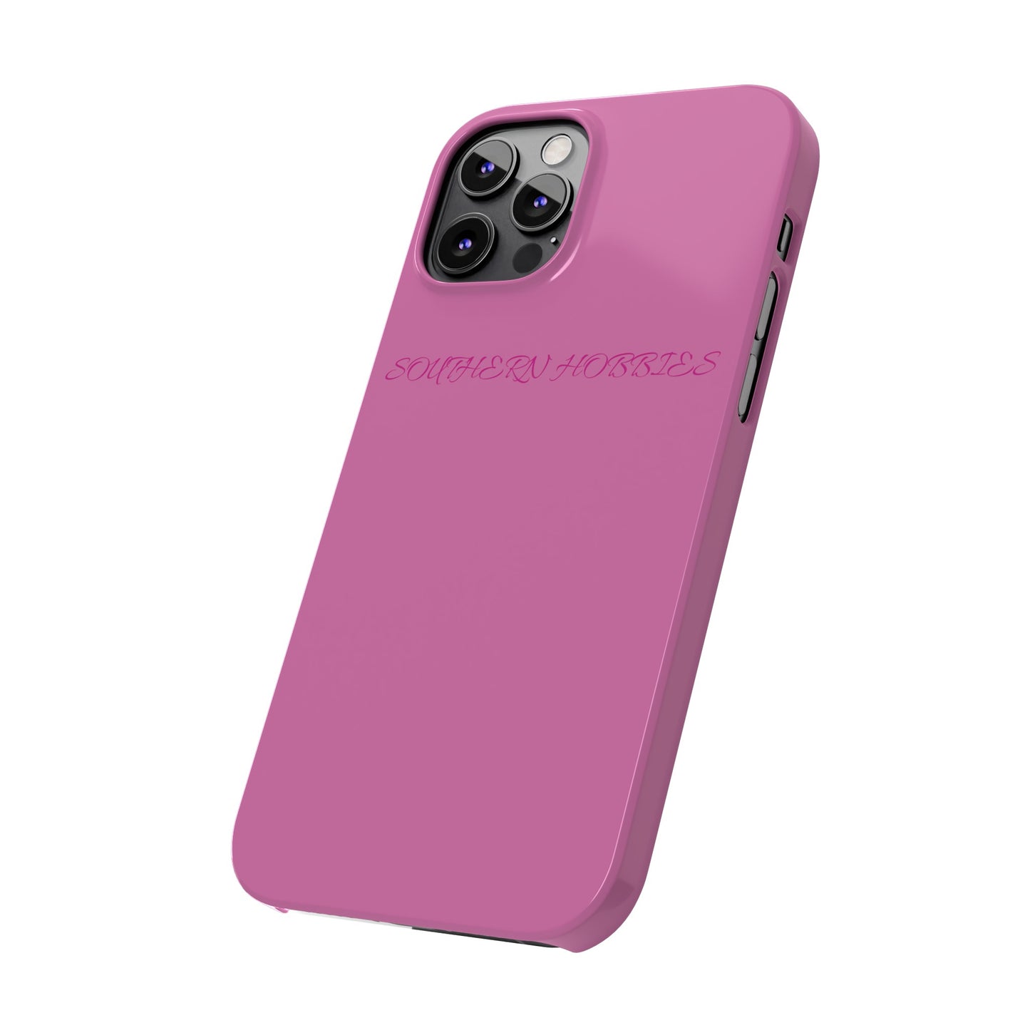 PINK ON PINK TOUGH DROP SLIM IPHONE CASE