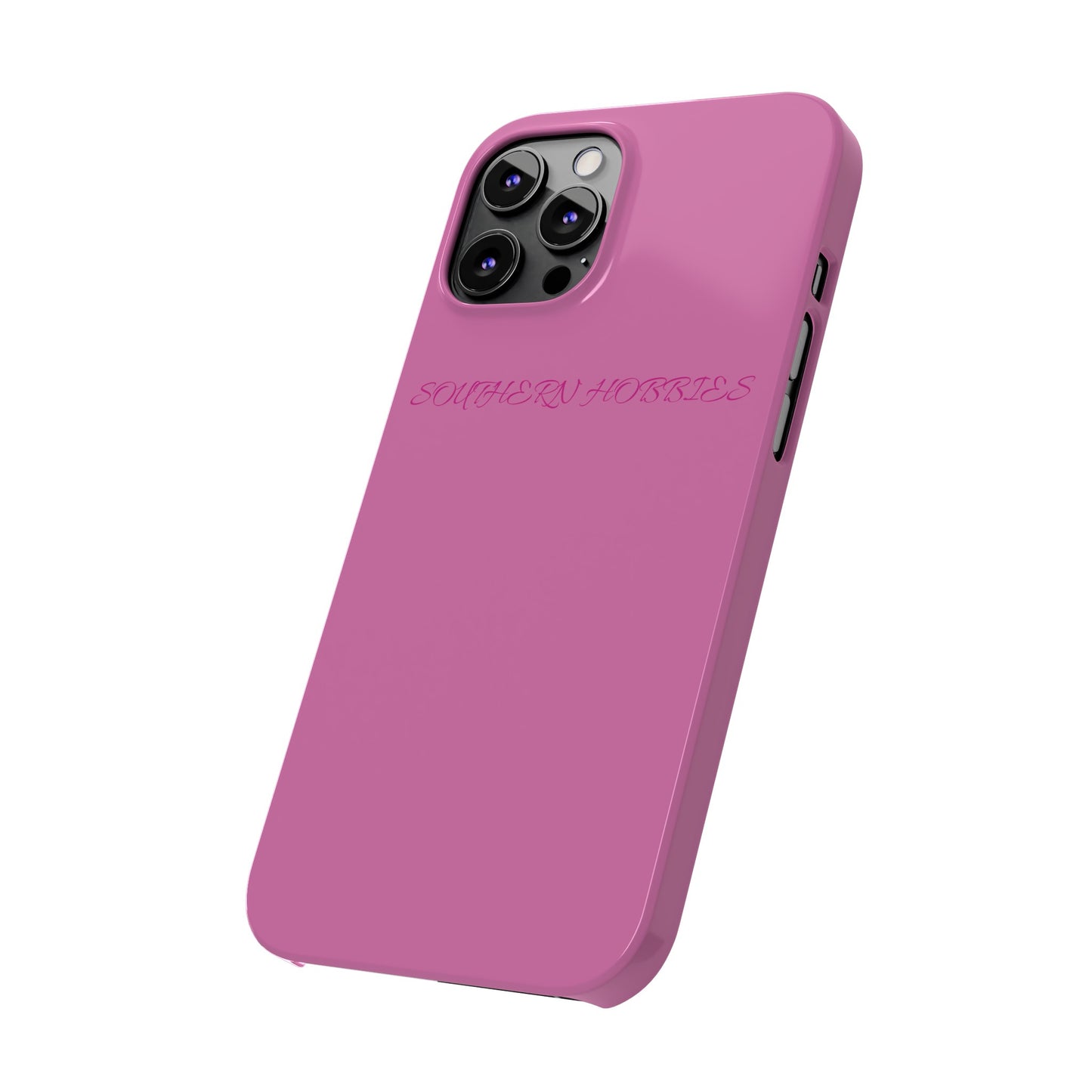 PINK ON PINK TOUGH DROP SLIM IPHONE CASE