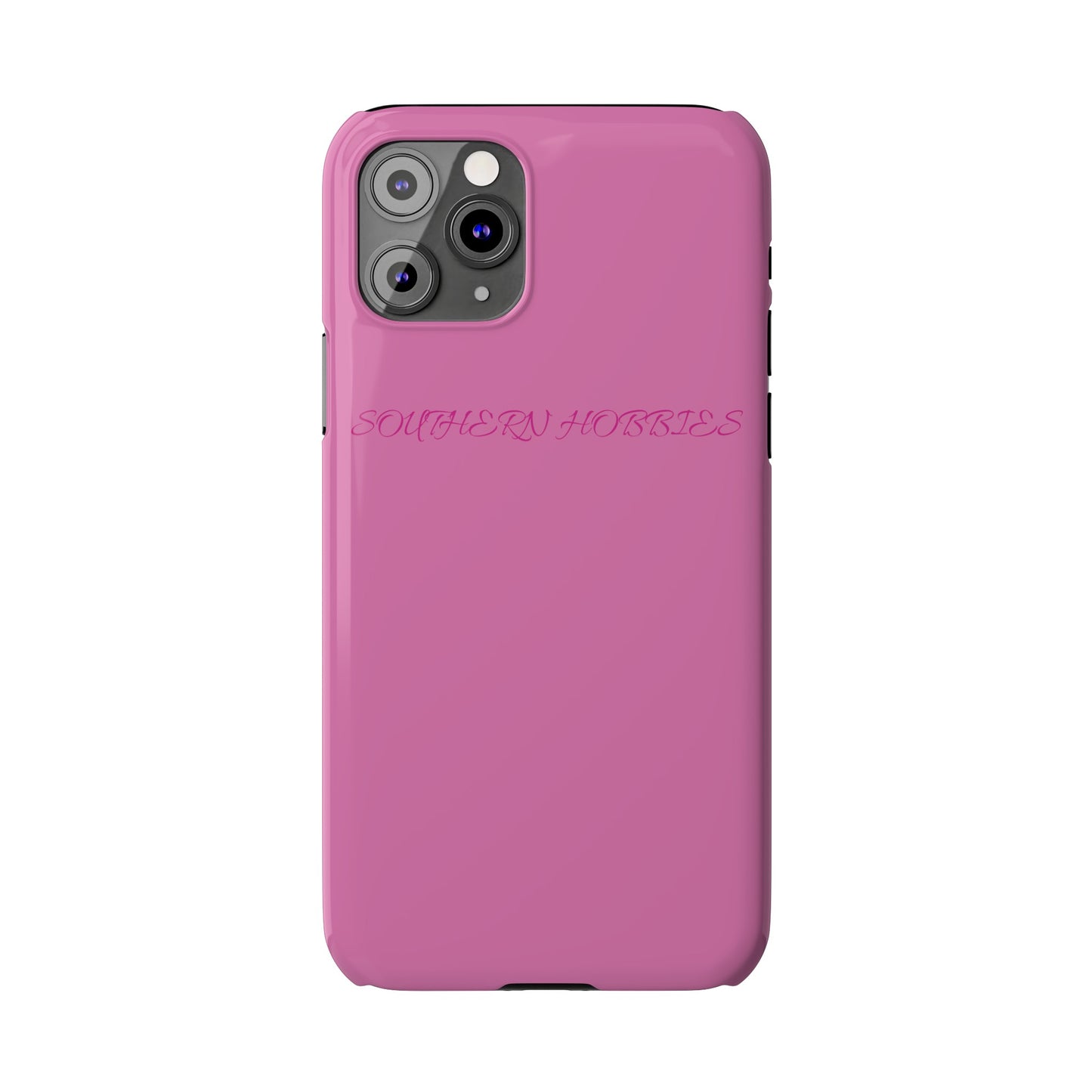 PINK ON PINK TOUGH DROP SLIM IPHONE CASE