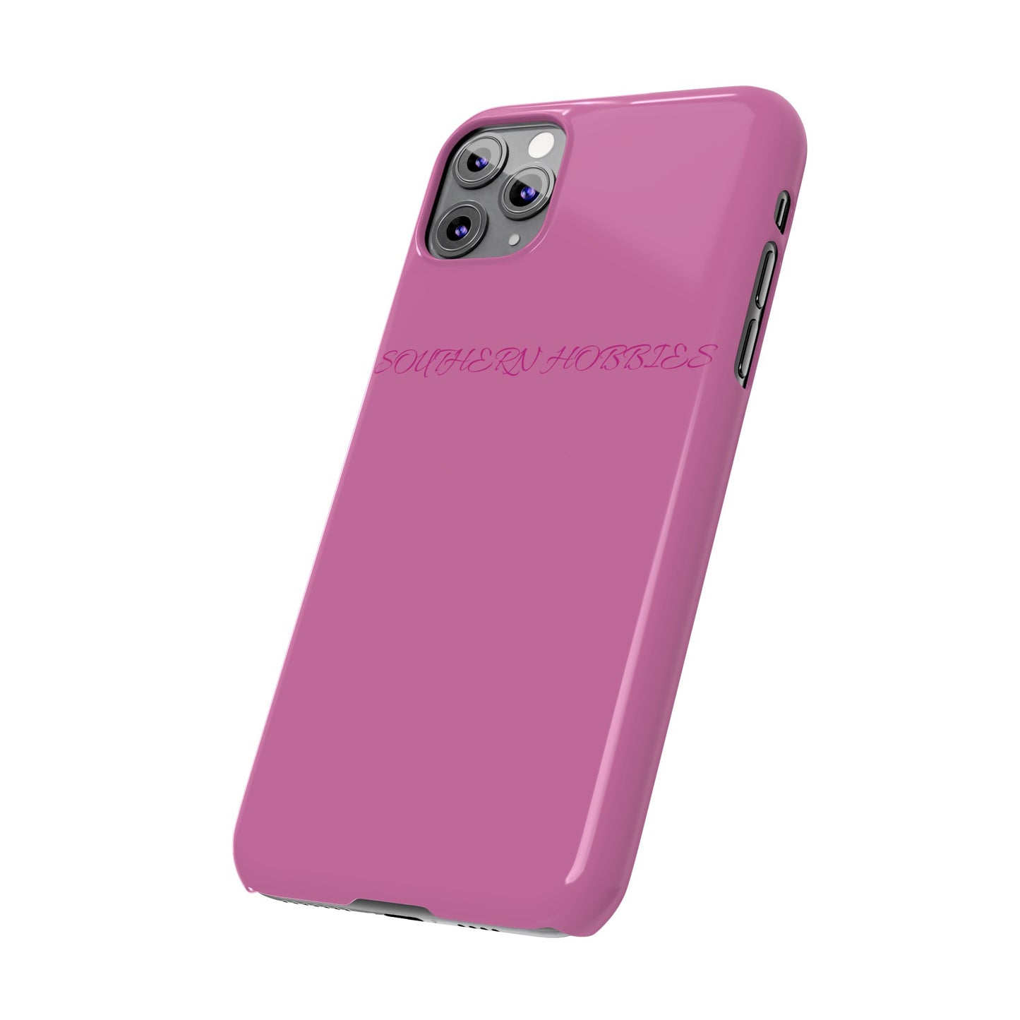 PINK ON PINK TOUGH DROP SLIM IPHONE CASE