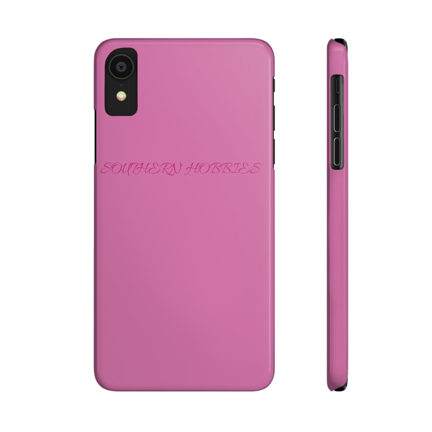 PINK ON PINK TOUGH DROP SLIM IPHONE CASE