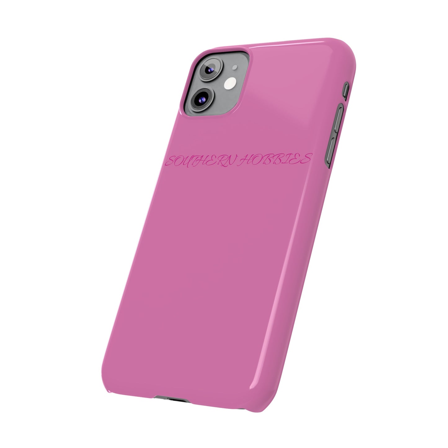 PINK ON PINK TOUGH DROP SLIM IPHONE CASE