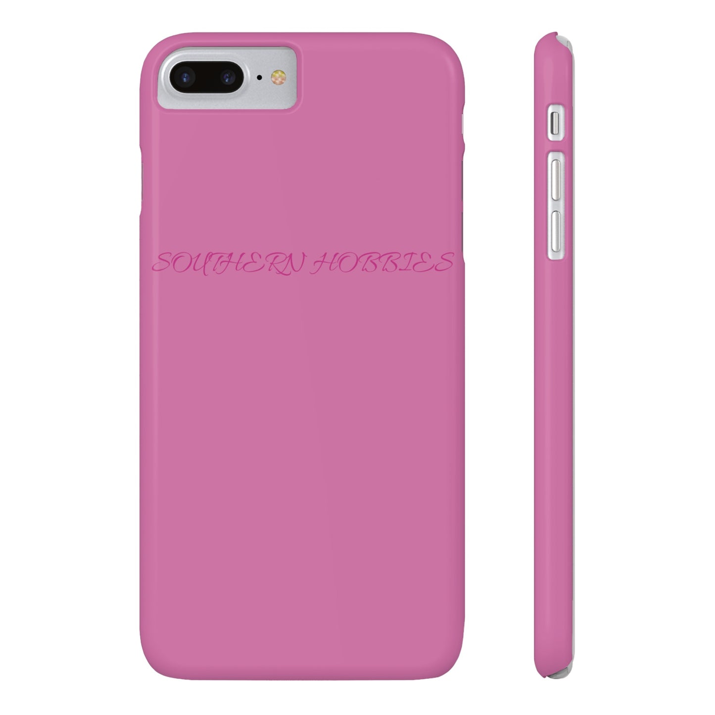 PINK ON PINK TOUGH DROP SLIM IPHONE CASE