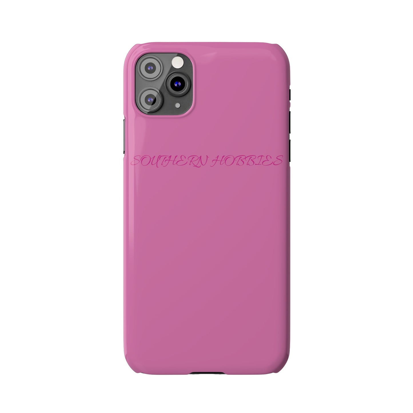 PINK ON PINK TOUGH DROP SLIM IPHONE CASE