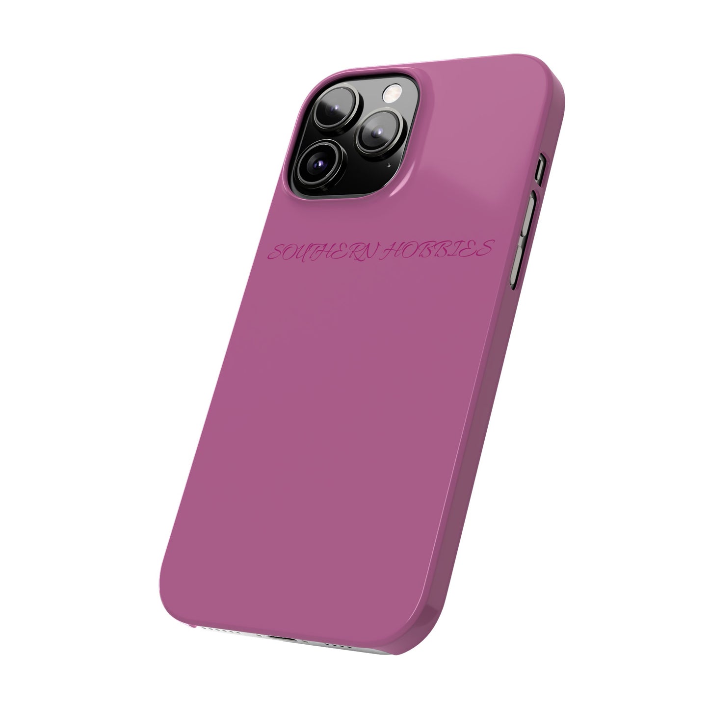 PINK ON PINK TOUGH DROP SLIM IPHONE CASE