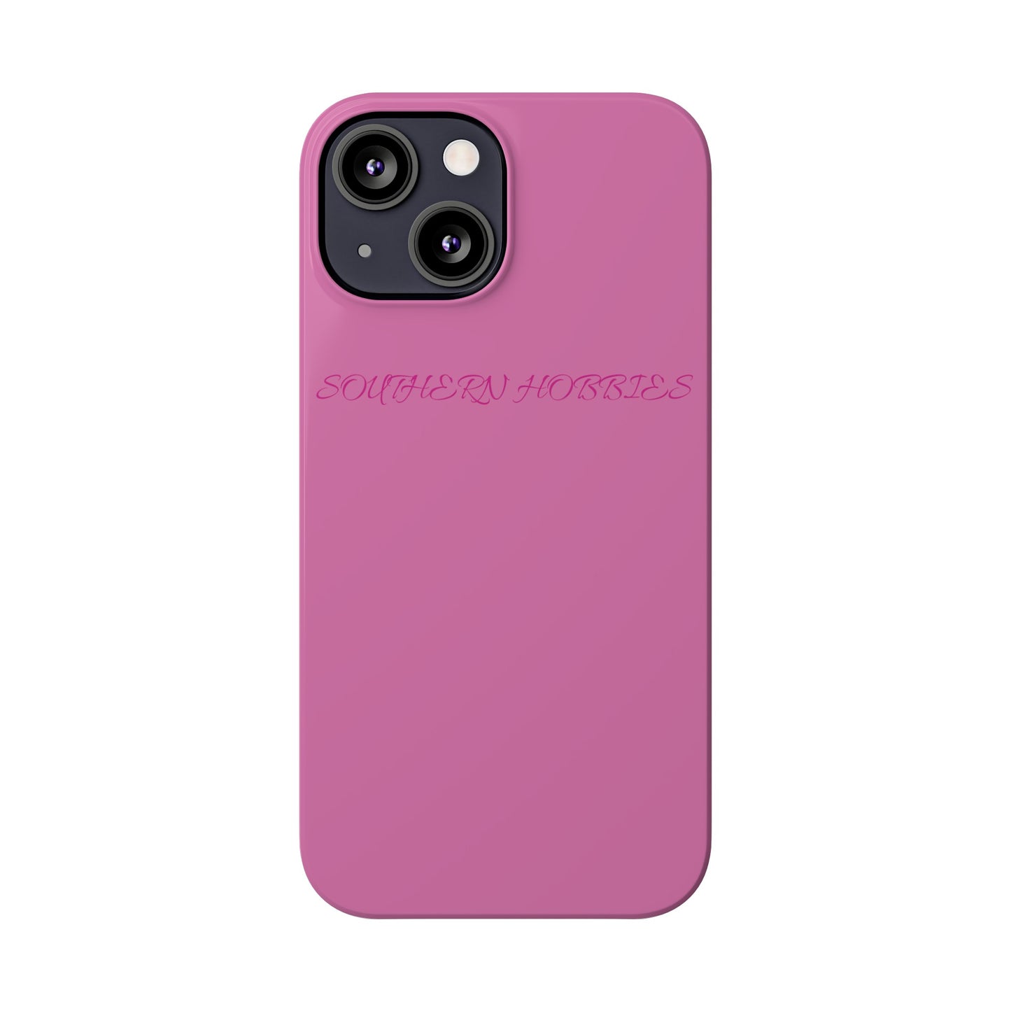 PINK ON PINK TOUGH DROP SLIM IPHONE CASE