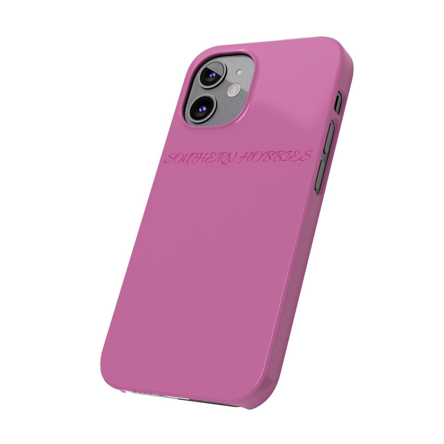 PINK ON PINK TOUGH DROP SLIM IPHONE CASE