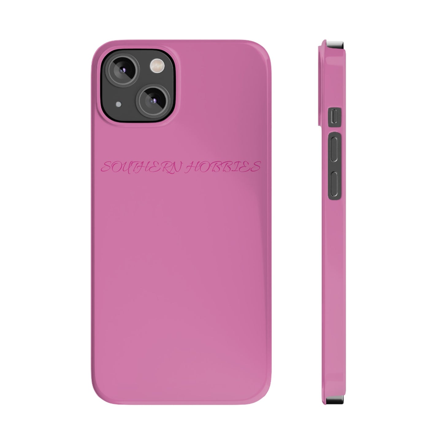 PINK ON PINK TOUGH DROP SLIM IPHONE CASE