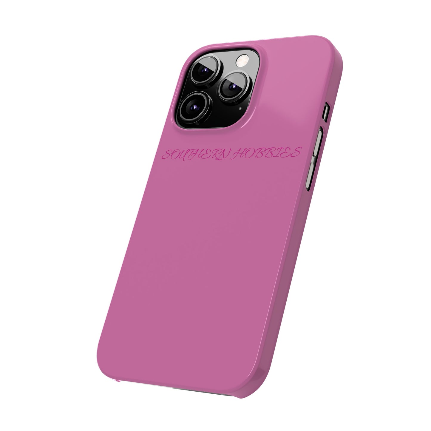 PINK ON PINK TOUGH DROP SLIM IPHONE CASE