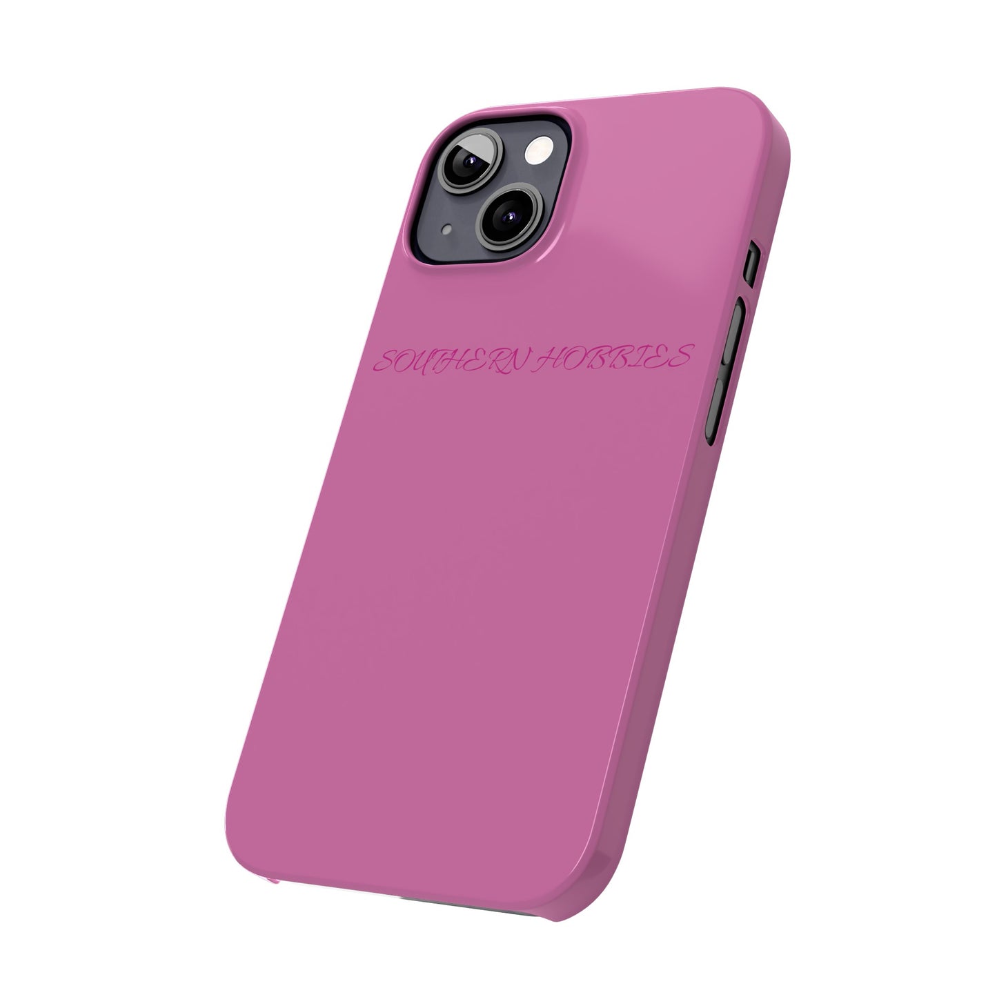 PINK ON PINK TOUGH DROP SLIM IPHONE CASE