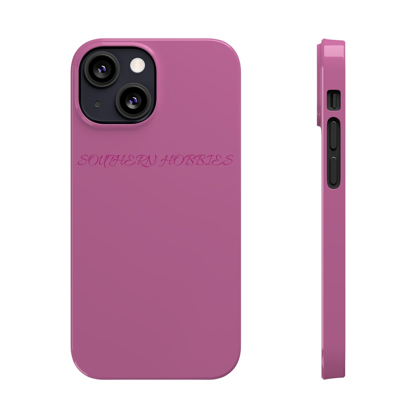 PINK ON PINK TOUGH DROP SLIM IPHONE CASE