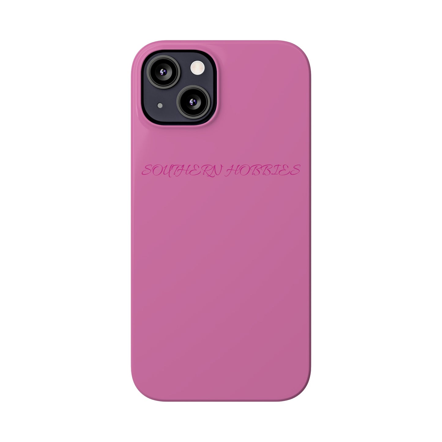 PINK ON PINK TOUGH DROP SLIM IPHONE CASE