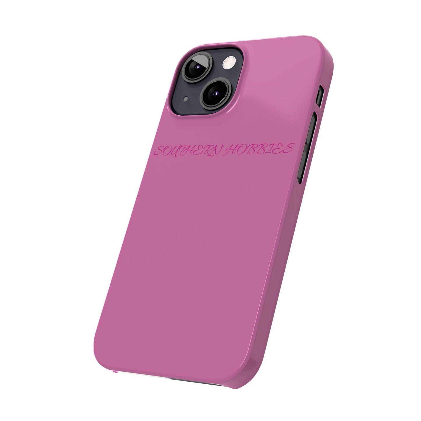 PINK ON PINK TOUGH DROP SLIM IPHONE CASE