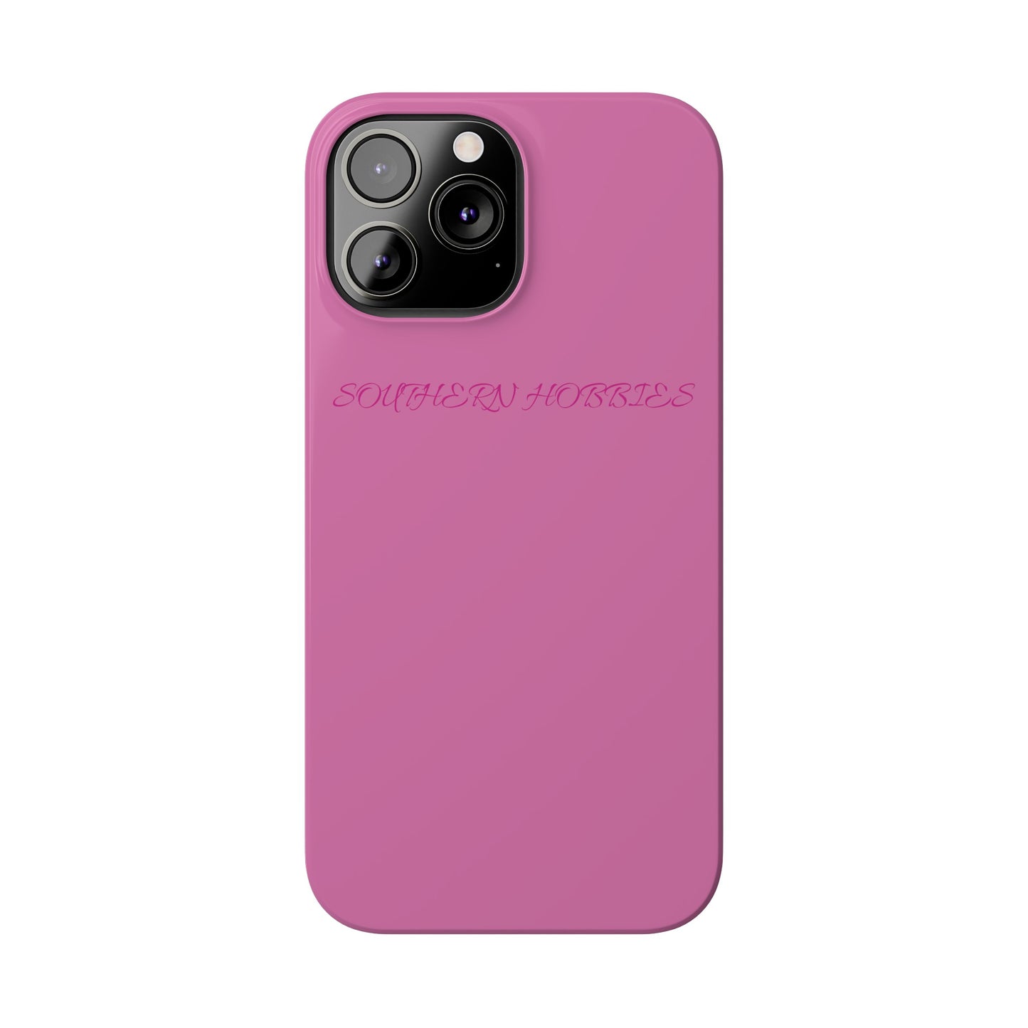 PINK ON PINK TOUGH DROP SLIM IPHONE CASE