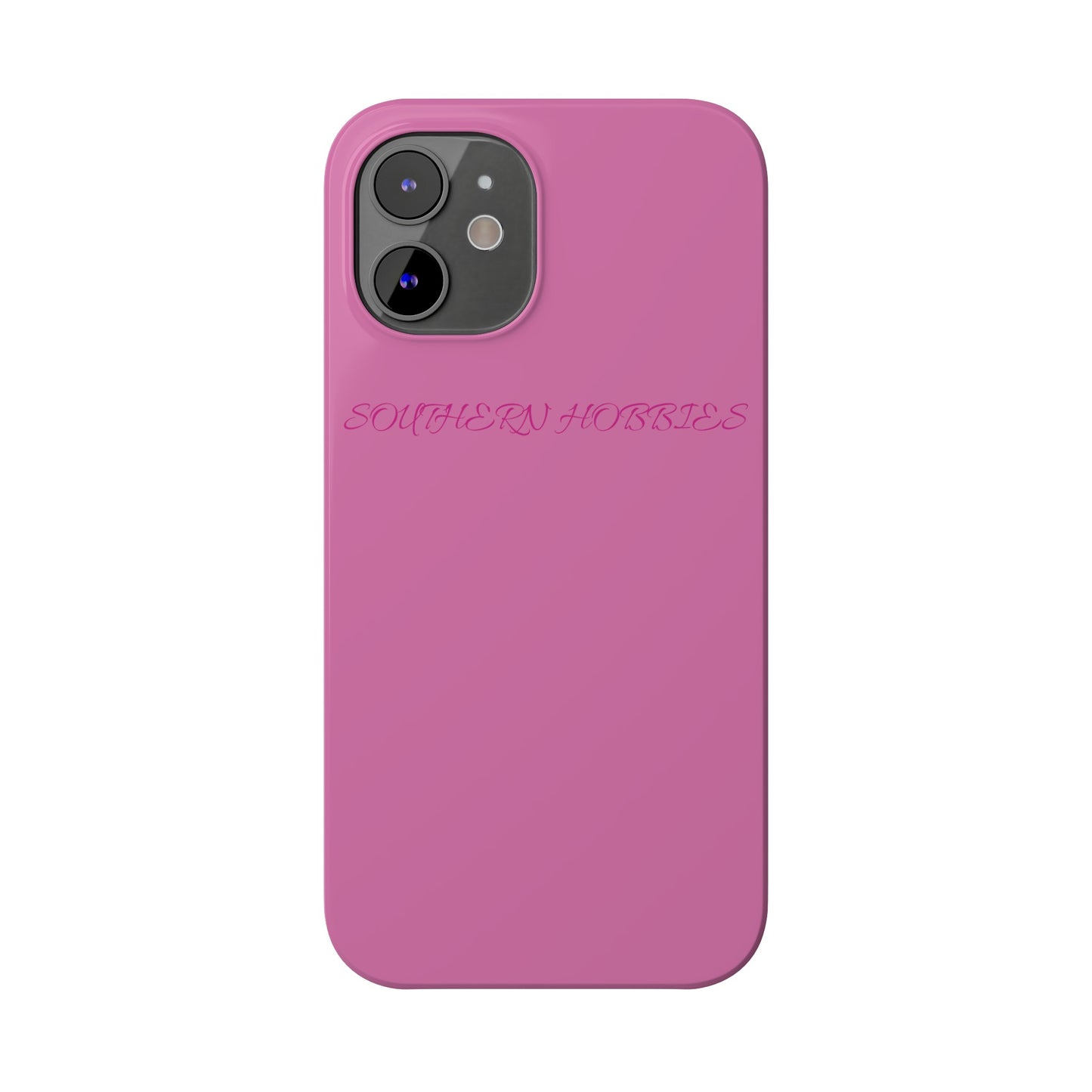 PINK ON PINK TOUGH DROP SLIM IPHONE CASE