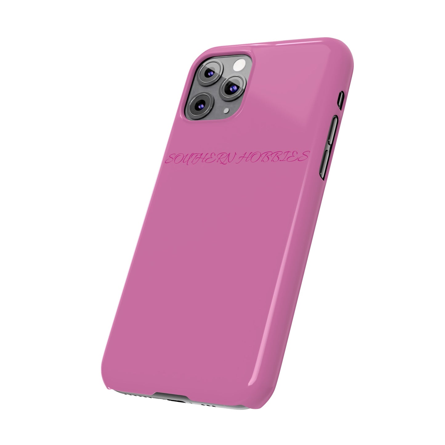 PINK ON PINK TOUGH DROP SLIM IPHONE CASE