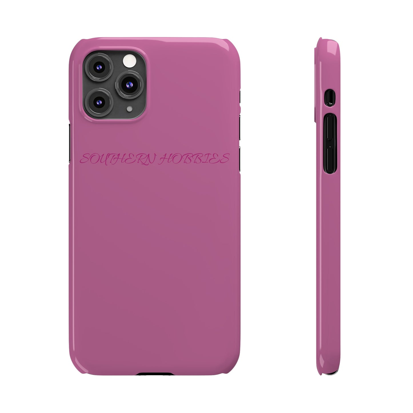 PINK ON PINK TOUGH DROP SLIM IPHONE CASE