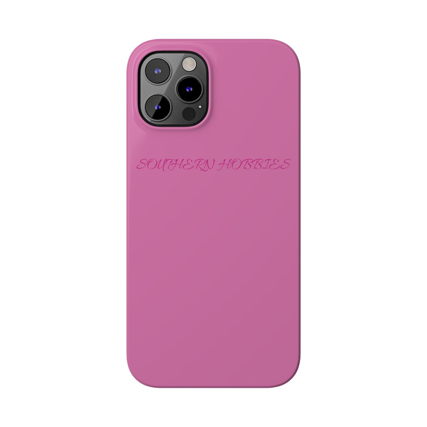 PINK ON PINK TOUGH DROP SLIM IPHONE CASE